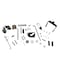 Holland Repair Kit - Lower Coupler Assembly, Fifth Wheel RK-351-03505-3 - alternate 2